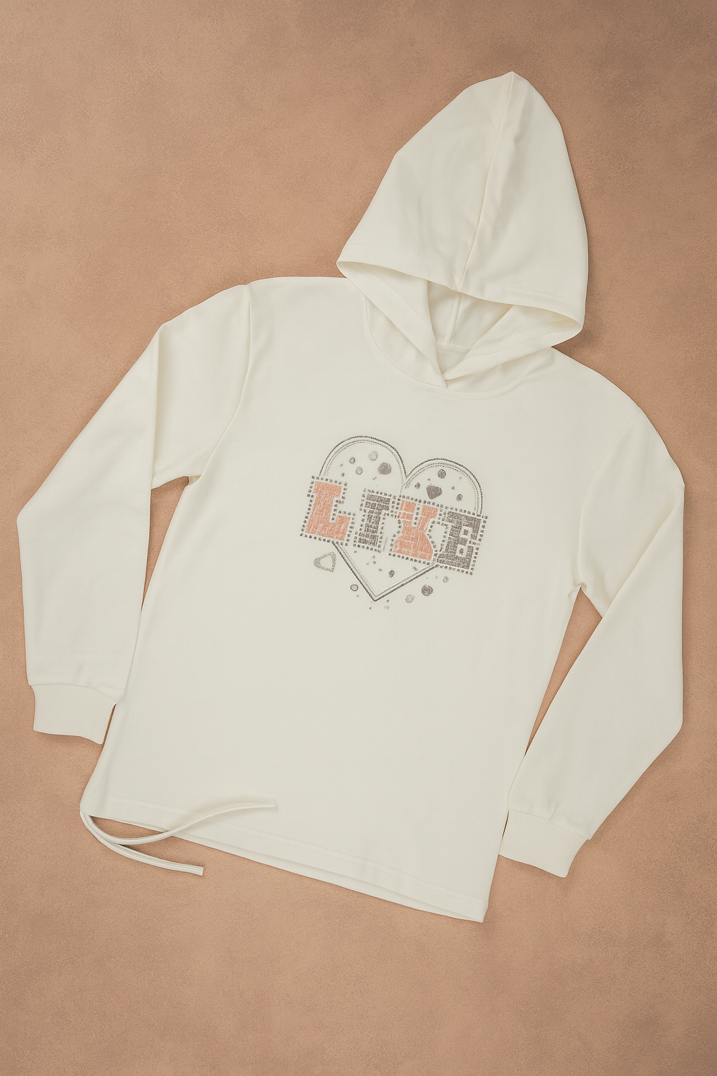 Girls Cotton Long Sleeve Shirt – “Like” Design