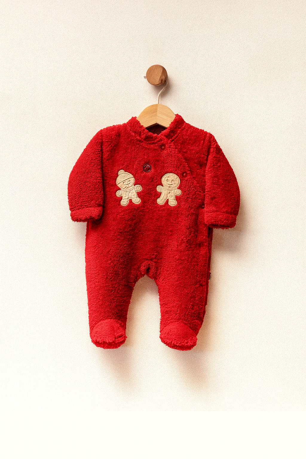 Fleece Winter Overall – Gingerbread Design