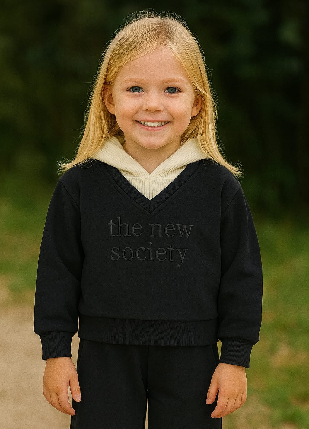 Girls Sweatsuit – “The New Society” Design