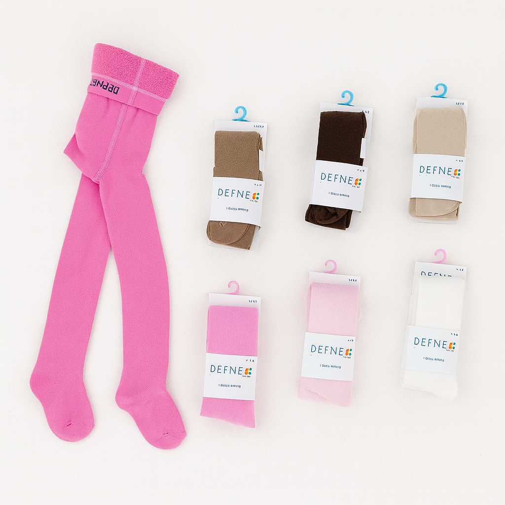 Fleece-Lined Tights – Cozy Winter Warmth