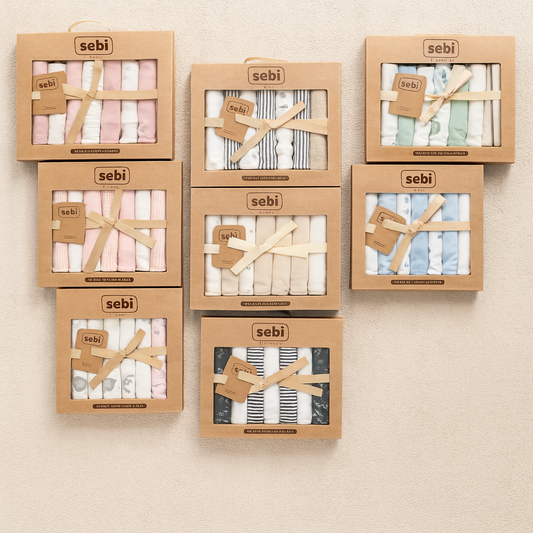 Baby Cotton Wipe Mouth Set – 7 Pieces