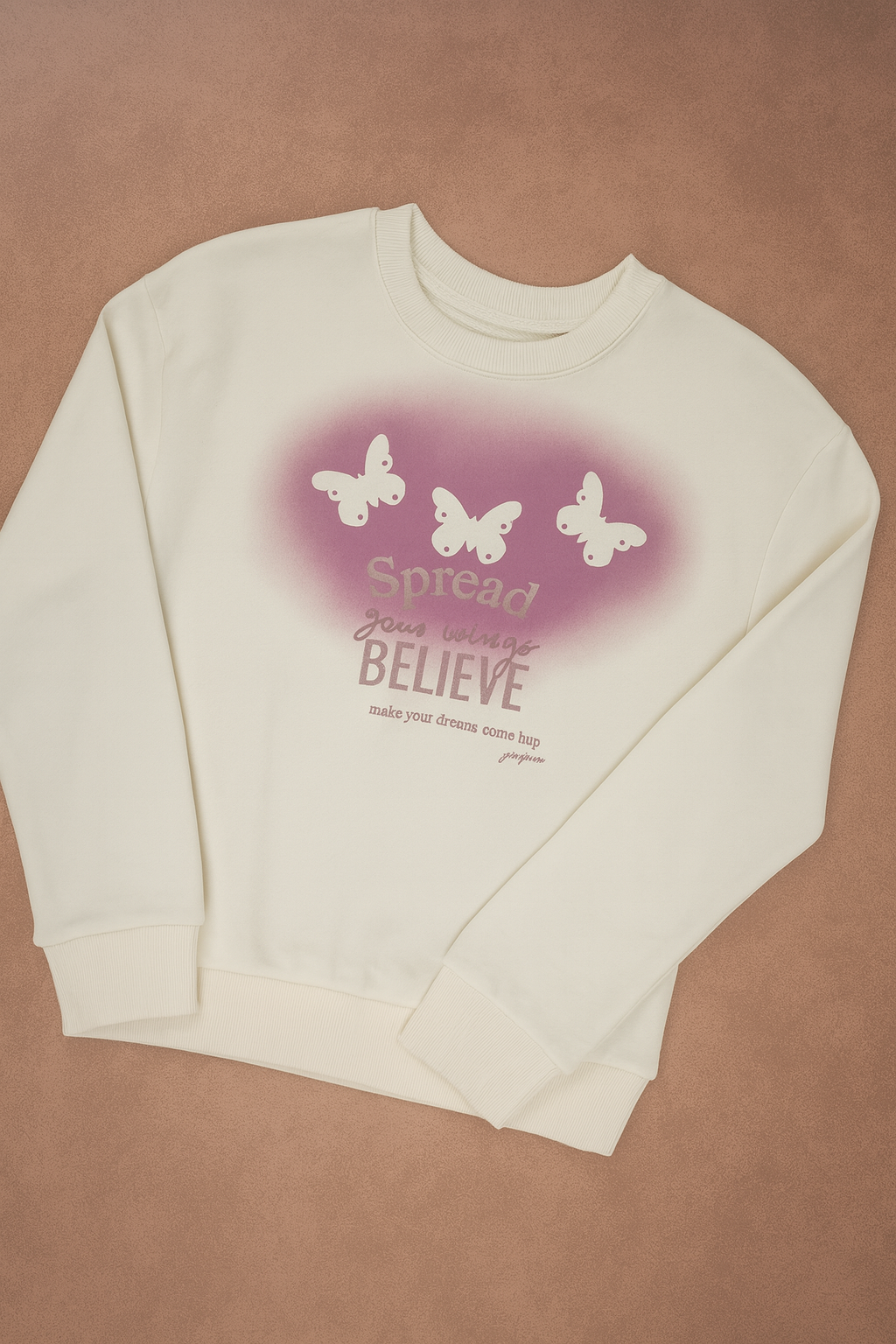 Girls Sweatshirt – Fleece-Lined