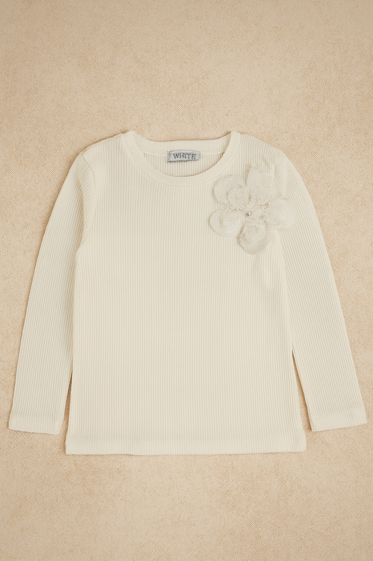 Girls Fashion Top – Flower Design