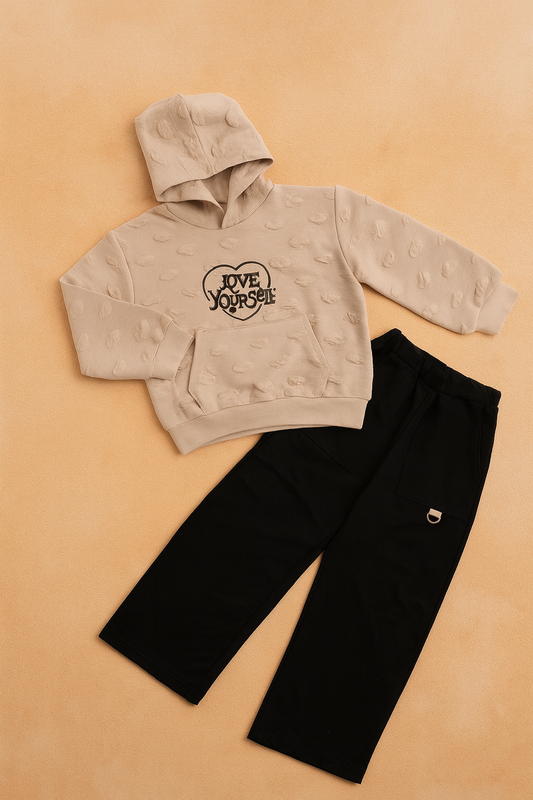 Girls Sweatsuit – “Self Love” Design