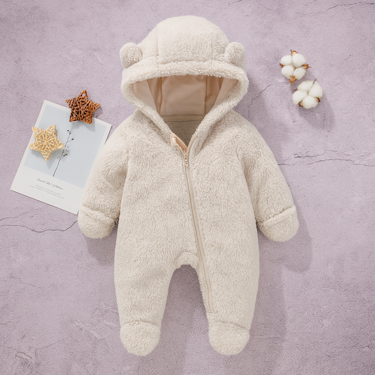 Baby Fleece Overall with Zipper – Cozy & Practical