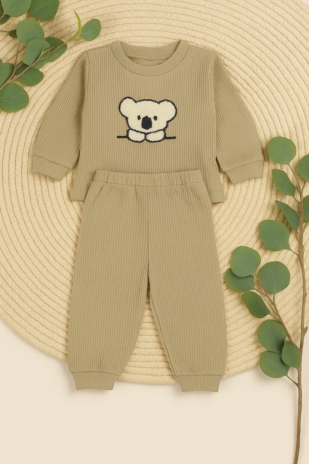 Baby Cotton Set – Bear Design