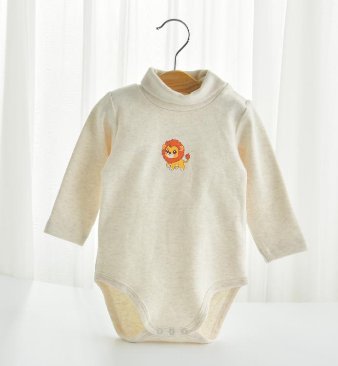 Baby Thick Cotton Long Sleeve Bodysuit – Multiple Design