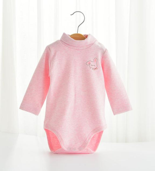 Baby Thick Cotton Long Sleeve Bodysuit – Multiple Design