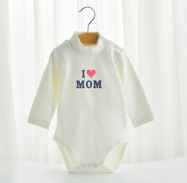 Baby Thick Cotton Long Sleeve Bodysuit – Multiple Design