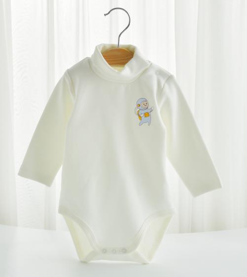 Baby Thick Cotton Long Sleeve Bodysuit – Multiple Design