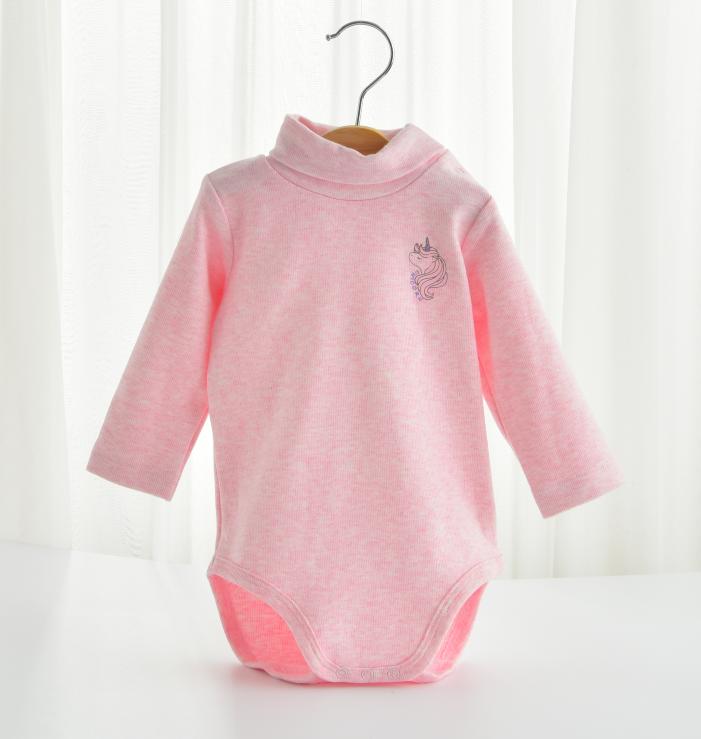 Baby Thick Cotton Long Sleeve Bodysuit – Multiple Design