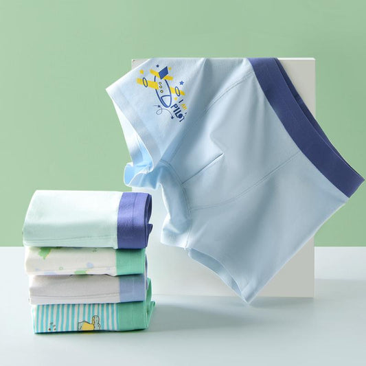 Pack of 5 Cotton Boys Printed Underwear – Soft & Comfortable