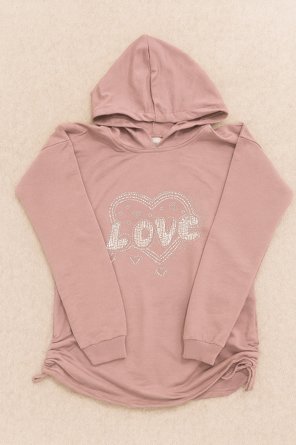 Girls Cotton Long Sleeve Shirt – Love Design