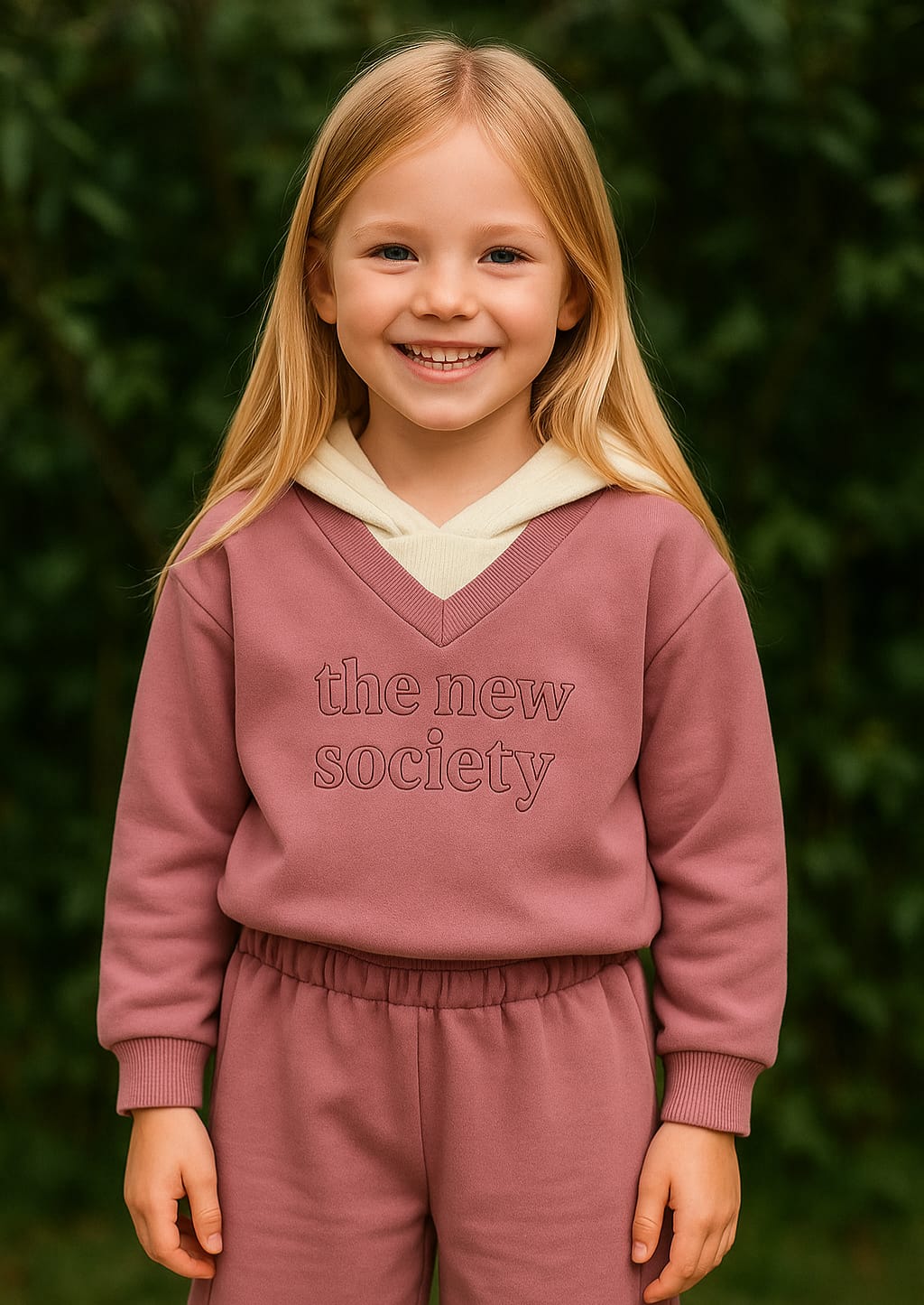 Girls Sweatsuit – “The New Society” Design