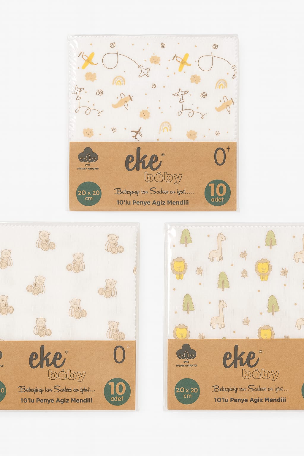 Baby Cotton Wipe Mouth Set – 10 Pieces