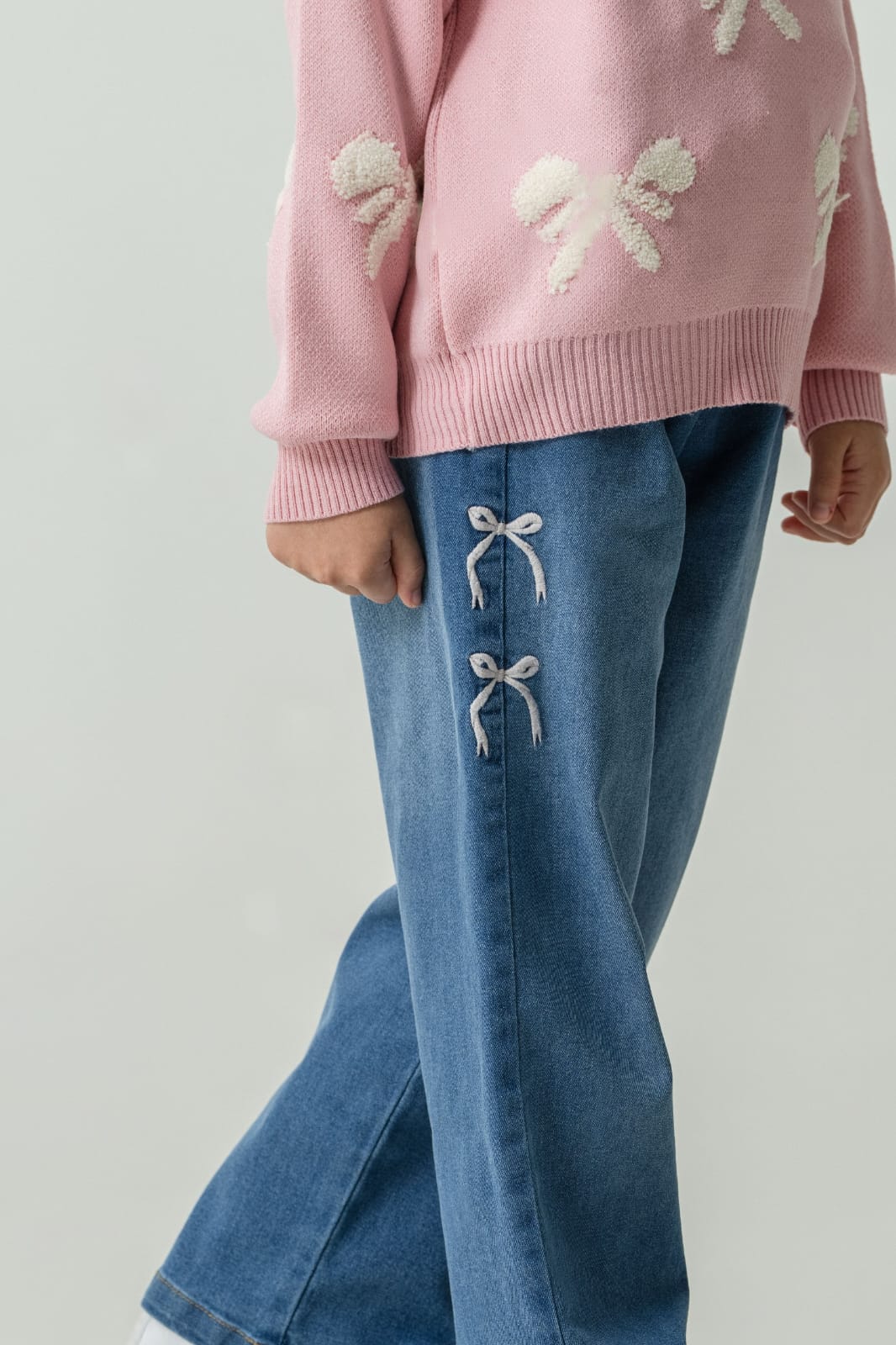 2-piece Fleece Set + Jeans