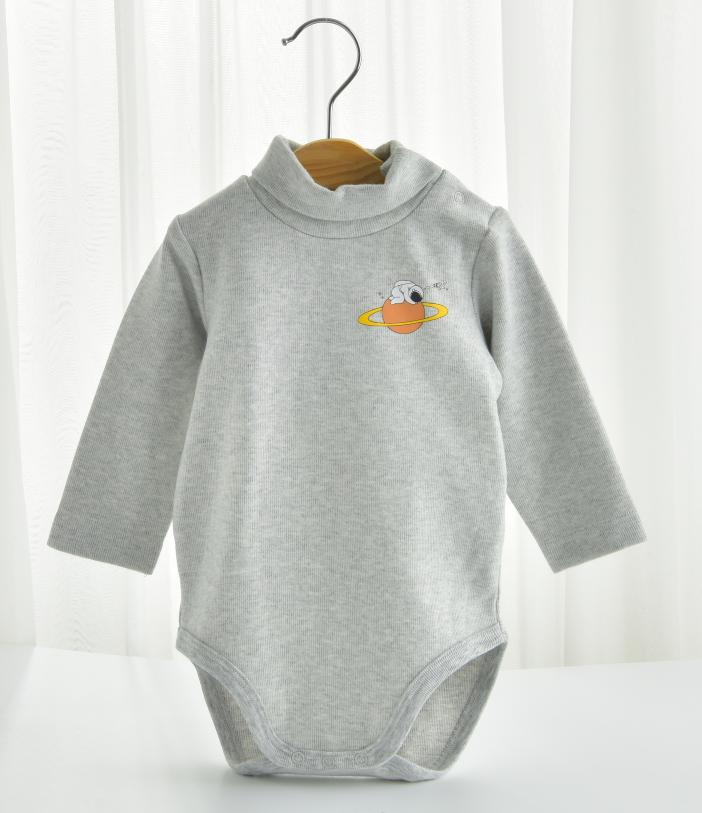 Baby Thick Cotton Long Sleeve Bodysuit – Multiple Design