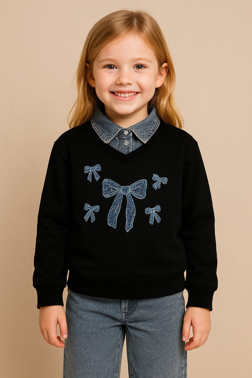 Girls Fashion Jeans – Strass Design